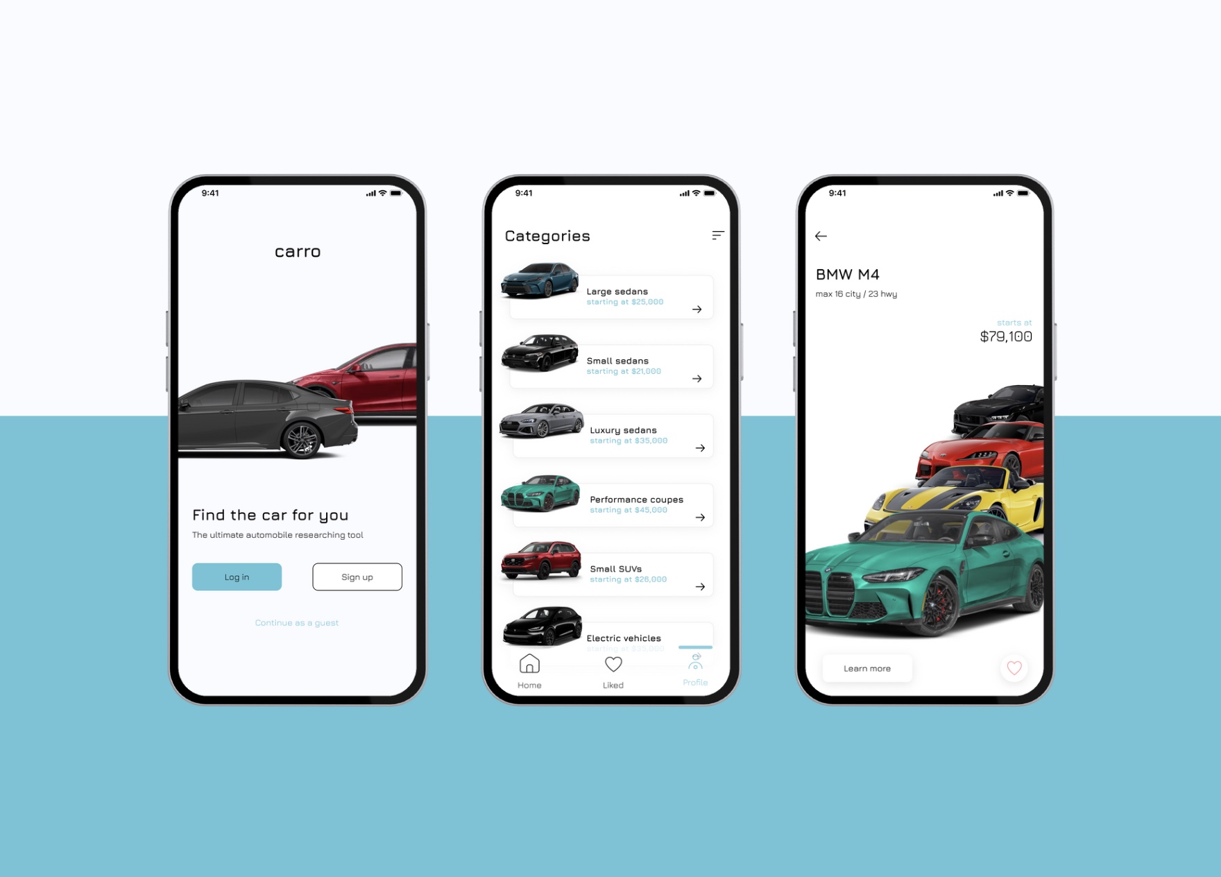 Carro mobile app
