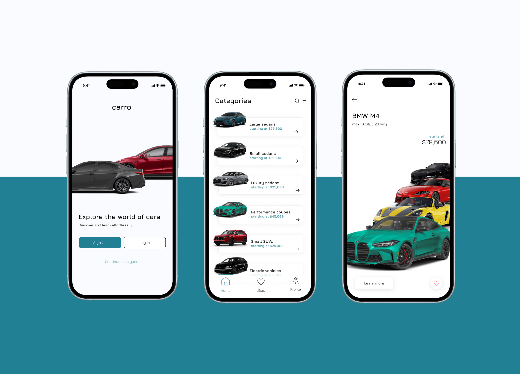 Carro mobile app