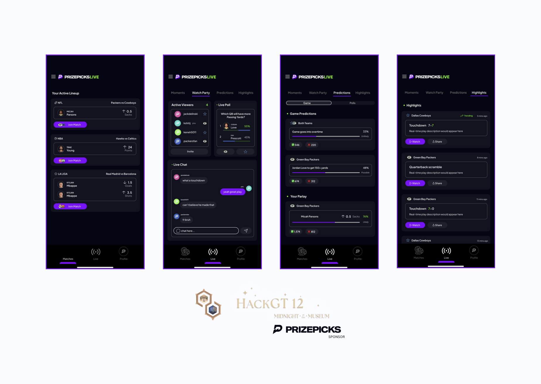 Live Sports Companion app